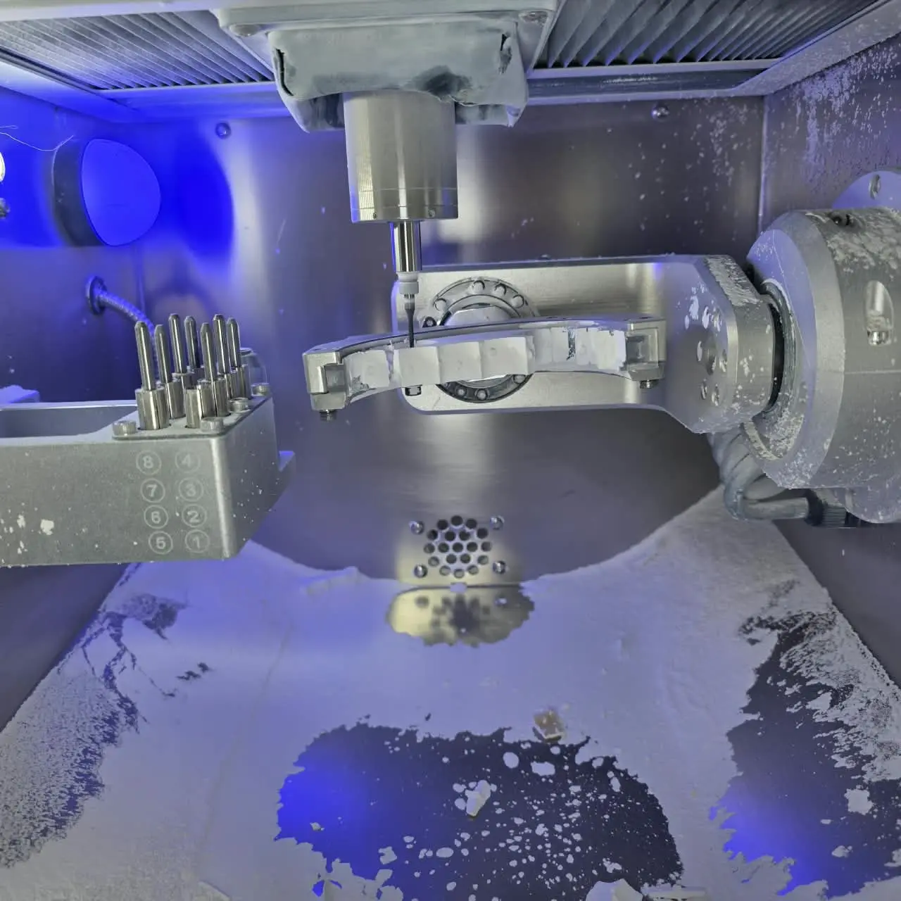 5-Axis Zirconia Milling in Action